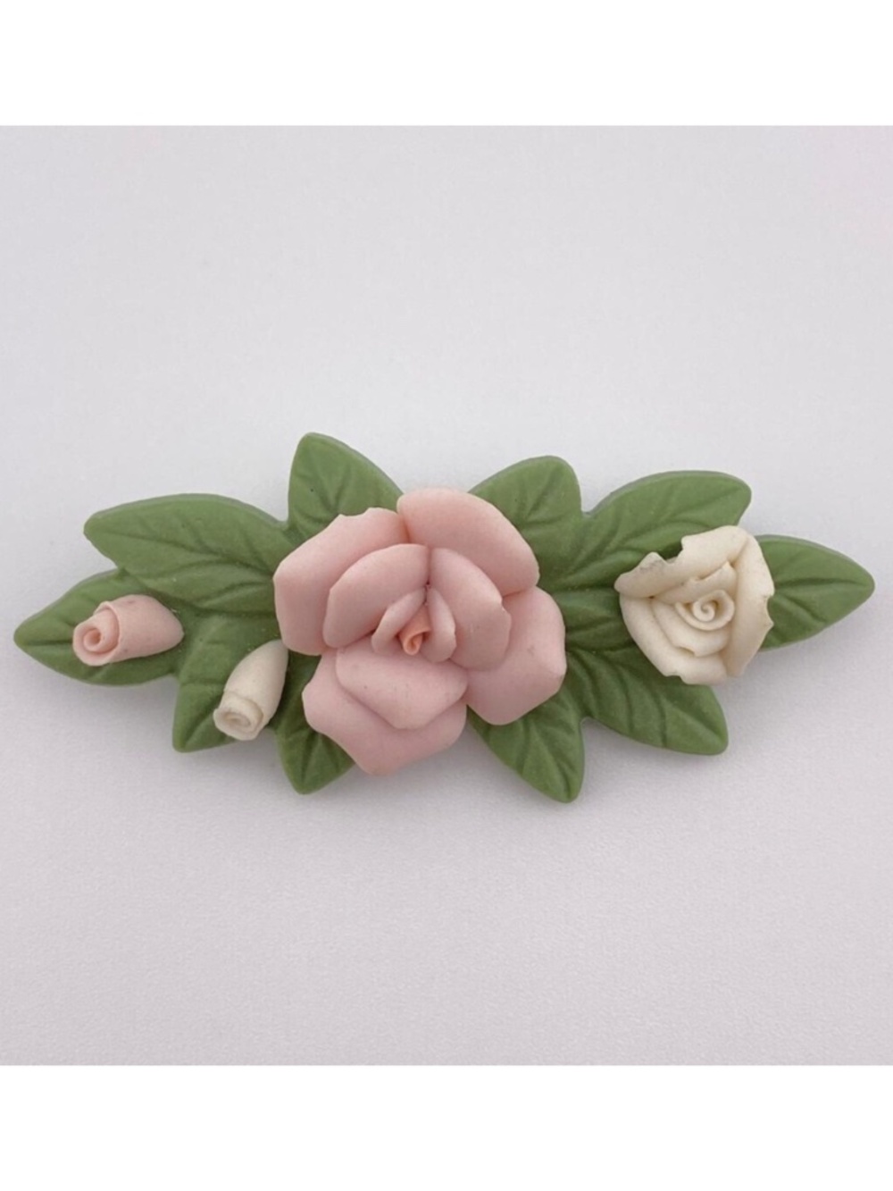 Vintage Rose Brooch Pin